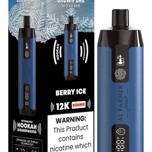 Al Fakher Crown Bar 12K Sound - Berry Ice Disposable Vape