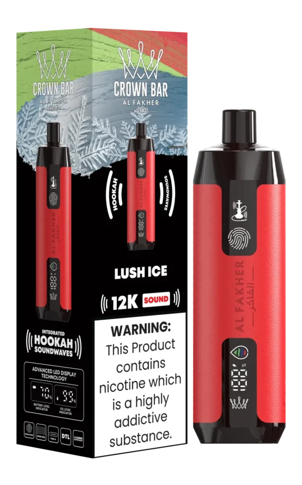 Al Fakher Crown Bar 12K Sound - Hubba Disposable Vape