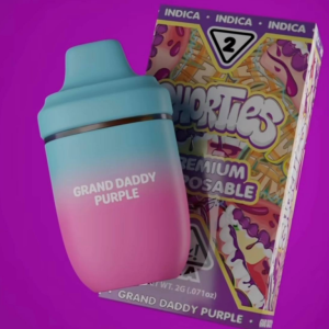 Grand Daddy Purple 2g Shorties Disposable
