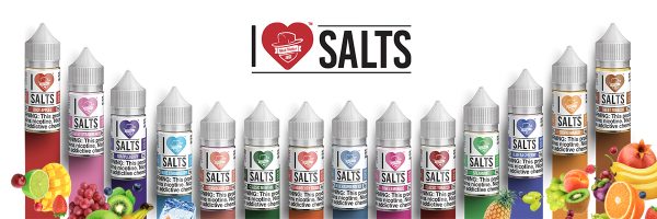 I Love Salts E-liquid, Low to $10.99, Good Nic Salts E-juice Sale | Vapesourcing