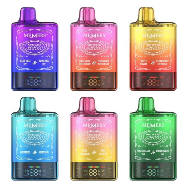 Memers Switcher S22000 Einweg Vape 5% (5 Stück)