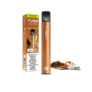 Vuse GO 700 Creamy Tobacco Disposable Vape