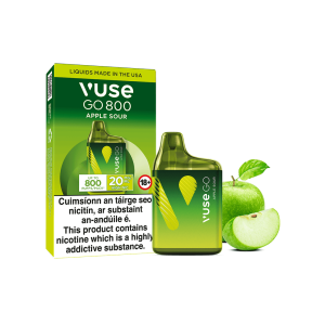 Vuse GO 800 Apple Sour Disposable Vape