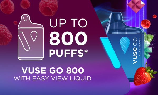 Vuse GO 800 Puffs | Disposable Square Vapes | Vuse IE