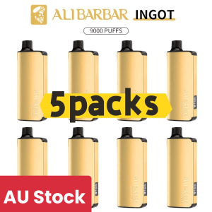 Alibarbar Ingot 9000 puffs-5 pack Multiple flavors(Ship from Sydney) - Vapes Australia | Disposable Vapes shop