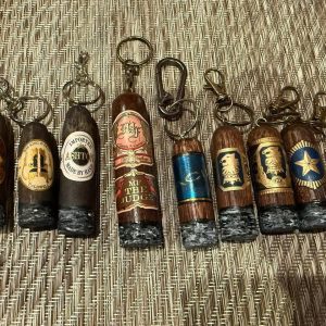 cuban cigar key chain